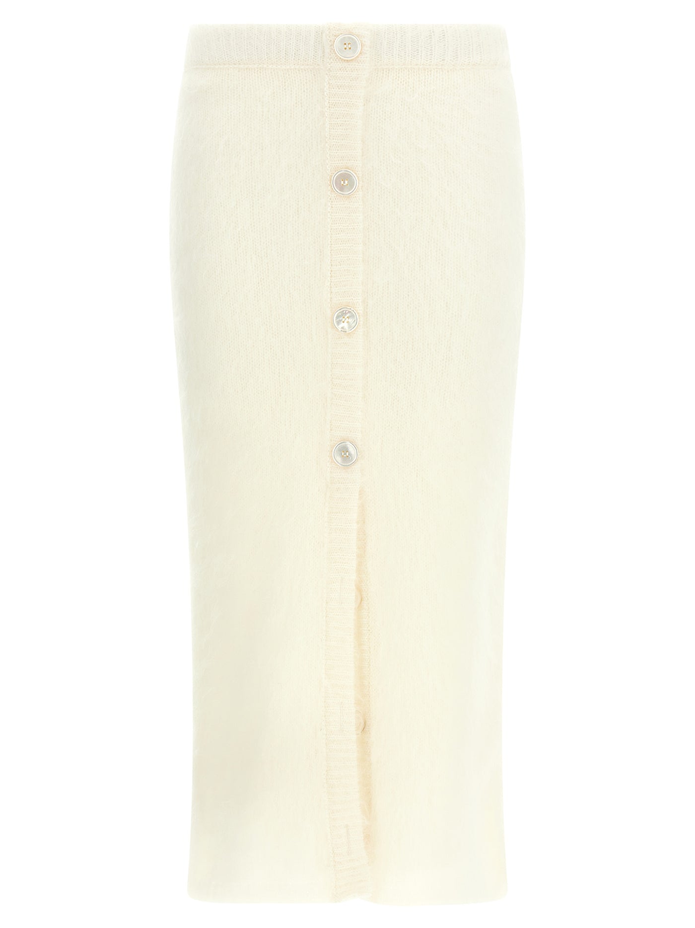 Alessandra Rich 'Carded Mohair' Skirt - Image 1