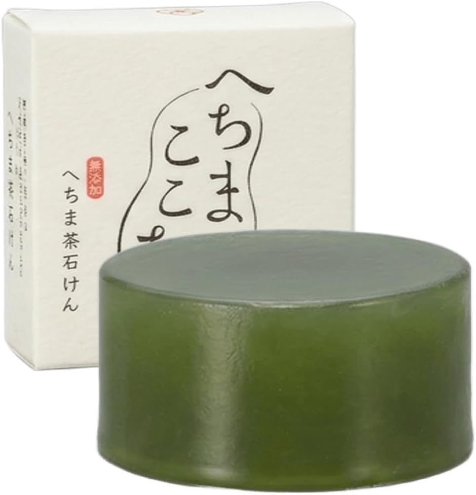 [Loofah Makosho] Face Wash Soap with Horse Oil & Loofah Water, For Sensitive & Dry Skin, Made in Japan, No Synthetic Surfactants
