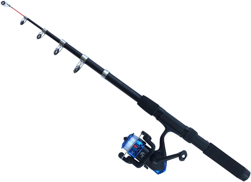 SPEEDMARK Rod & Reel Fishing Rod Set, Fishing Tackle Set, For Beginners, 6.6 ft (2 m)