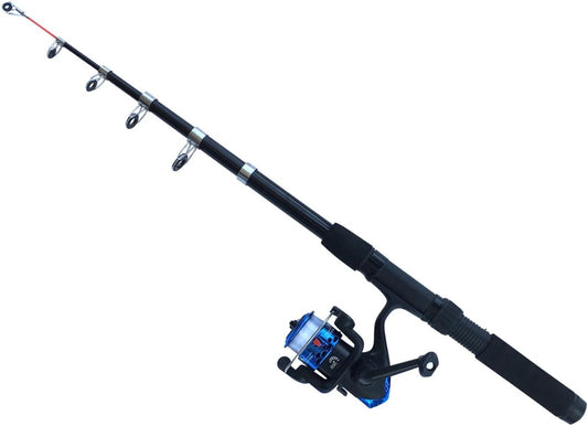 SPEEDMARK Rod & Reel Fishing Rod Set, Fishing Tackle Set, For Beginners, 6.6 ft (2 m)