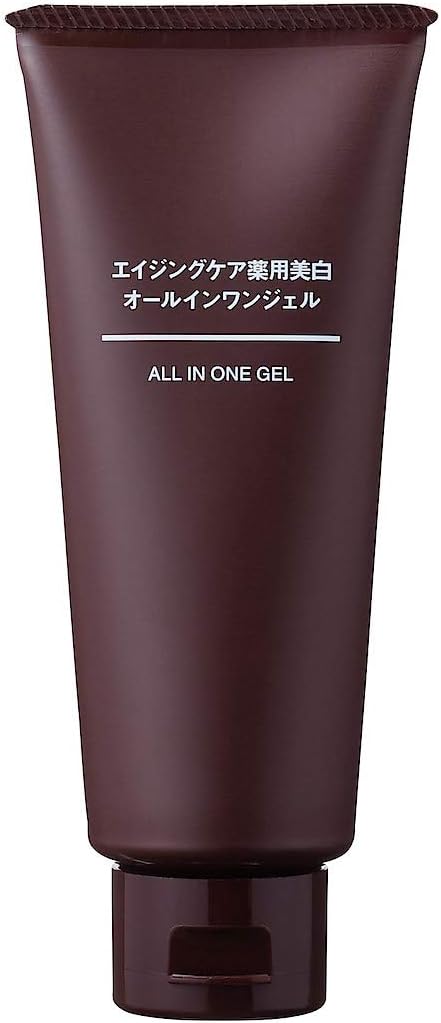 MUJI 82926903 Aging Care Medicated Whitening All-in-One Gel 3.5 oz (100 g)
