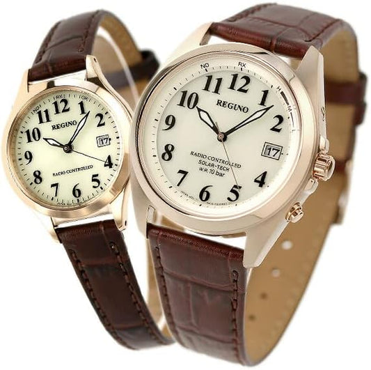 Citizen KS3-123-80 KS1-228-30 Pair Watch, Collection, Radio Solar, Couple, Anniversary, Men's, Women’s, Pair Box Without Wrapping