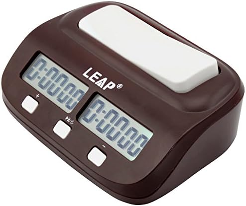 Digital Game Clock, Chess Clock, Compatible with Shogi, Go, Chess, Can be Used for Down and Up Timers, Japanese and English Display Instructions (English Display) Suitable for Professional Games and