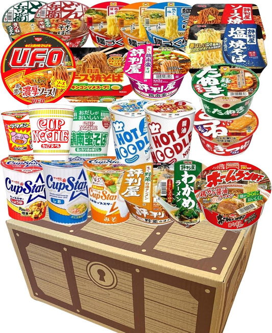 Cup Noodles, 12 Types, 12 Meals, Assorted, Treasure Chest, Heartwarming, Cheer, Insert, Assortment, Eat, Compare, Sending, CUPNOODLE