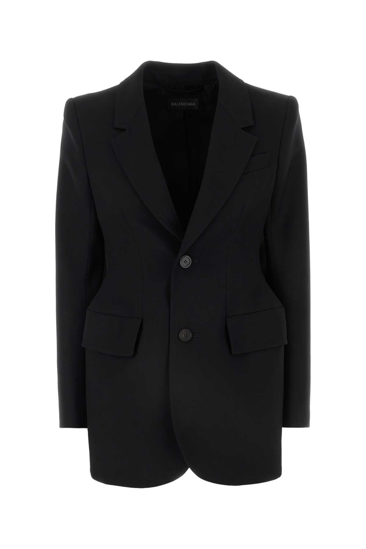Balenciaga バレンシアガブラックウールブレザー - Image 1
