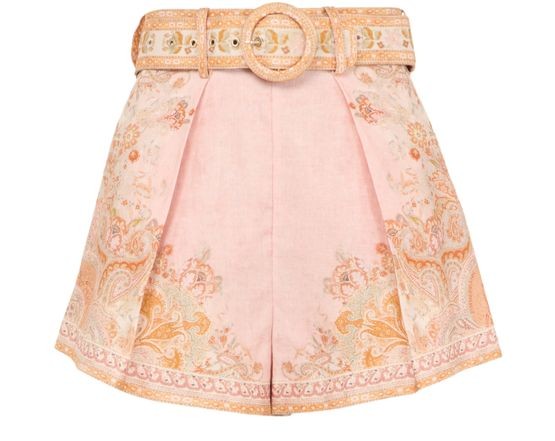 ZIMMERMANN Acacia タックショートパンツ - Image 1