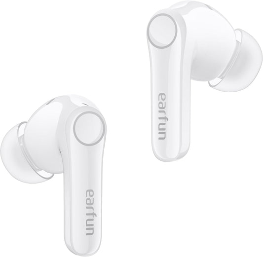 EarFun Air Pro 4+ Wireless Earphones Bluetooth 6.0 / Hybrid Dual Drivers / Smallest Class BA Driver / Advanced Chip "QCC3091" aptX Lossless / High Resolution LDAC Compatible / Snapdragon Sound