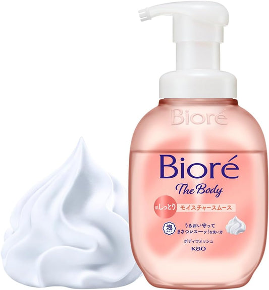 Bioré The Body Foam Type Moisture Smooth Pump 510 ml Body Soap Body Wash