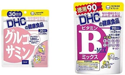 DHC Glucosamine 30-Day Supply & Vitamin B Mix, Value 90-Day Supply