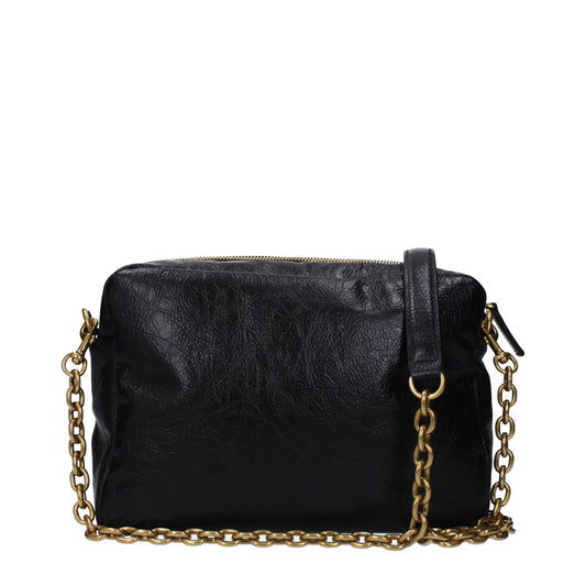 Balenciaga バレンシアガショルダーバッグ女性レザーブラック - Image 1
