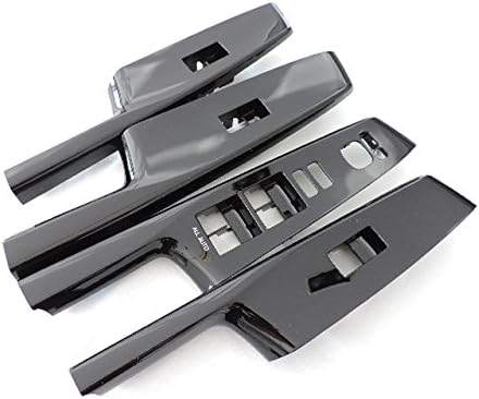 Toyota Genuine Toyota 40 Series Prius αG's Grade Power Window Switch Panel Set of 4 Previous / Late Stage Compatible Piano Black P/W Interior Panel