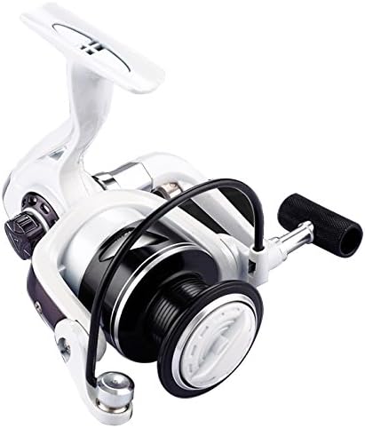 Orurdo Fishing Tackle Spinning Reel "White Wing" (#2000 - 7000), 3BB, Suitable for Light Games, Family Fishing, Etc., Egging, Meberling, Ajing, Black Bass, Sea Bass, etc., 6 Sizes qb010205