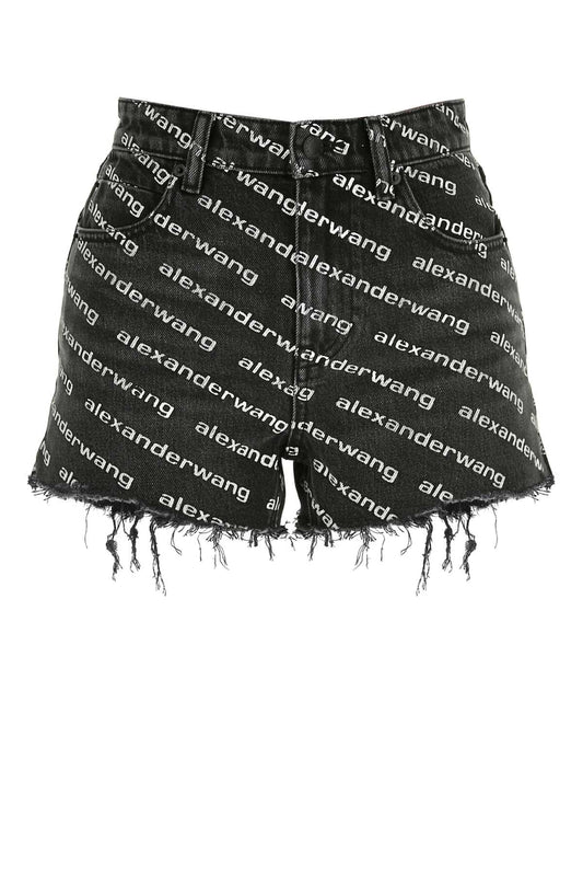 Alexander Wang アレクサンダー・ワンはデニムのショーツを印刷しました - Image 1