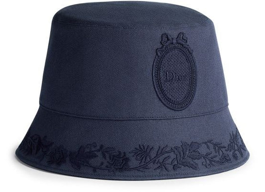 Dior Médaillon Teddy-D Small Brim Bucket Hat - Image 1