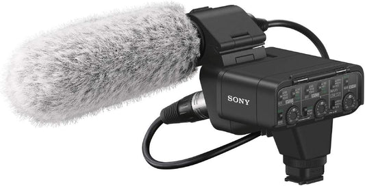 Sony XLR-K3M Camera Microphone XLR Adapter Kit Unidirectional Windscreen Included