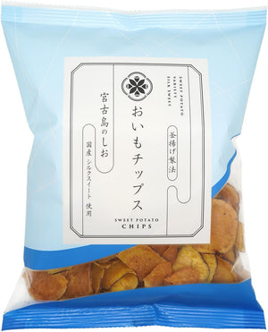 Tokangdo | Oimo Chips, Miyakoshima Bookmark (3.2 oz (90 g) x 12 Bags), Potato Chips, Made in Japan, Red Haruka, Kettle-frying Method, Preservative-free, Large Capacity