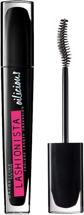 Maybelline Mascara Rash Nista Oilicious 02 Brown Black Water Drop Long