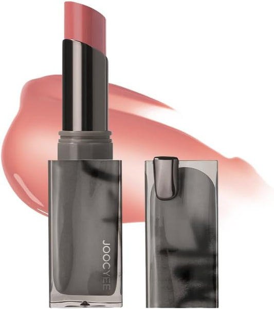 Japan Official Joocyee NEWSMOKY Glaze Film Rouge Serum Membrane Color Lock Membrane Chinese Cosmetics Lip Gloss Color Retention High Moisturizing (#528 Nemuri Fig)