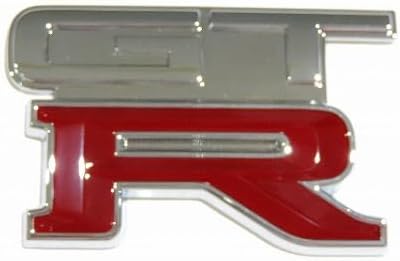 Genuine Nissan R32 Skyline GT-R Back Door Emblem Unpainted Heritage Parts Can be Used for Other Vehicles Aging Repair Parts