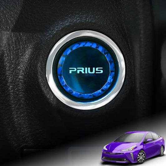 Toyota Prius Prius 50 Series 2015 - 2023 Push Start Button Cover, Car Accessories, ABS Material, Interior Parts, Car Accessories, Crystal Engine Start Cover, Genuine Replacement, Easy Installation, 1