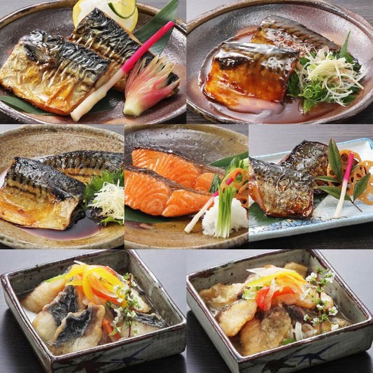 Cukst Delicious Fish Side Dishes Flavor Comparison Set of 7 Dishes, Vacuum Pack, Japanese Food, Assortment, Uomo Foods (Quenched Sawara)