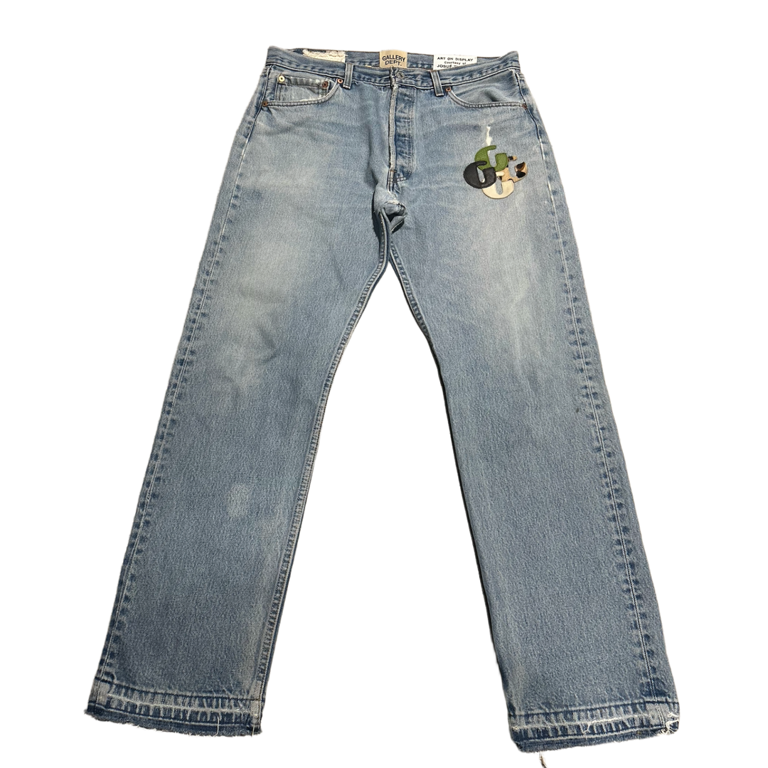 GALLERY DEPT 'G PATCH' DENIM JEANS