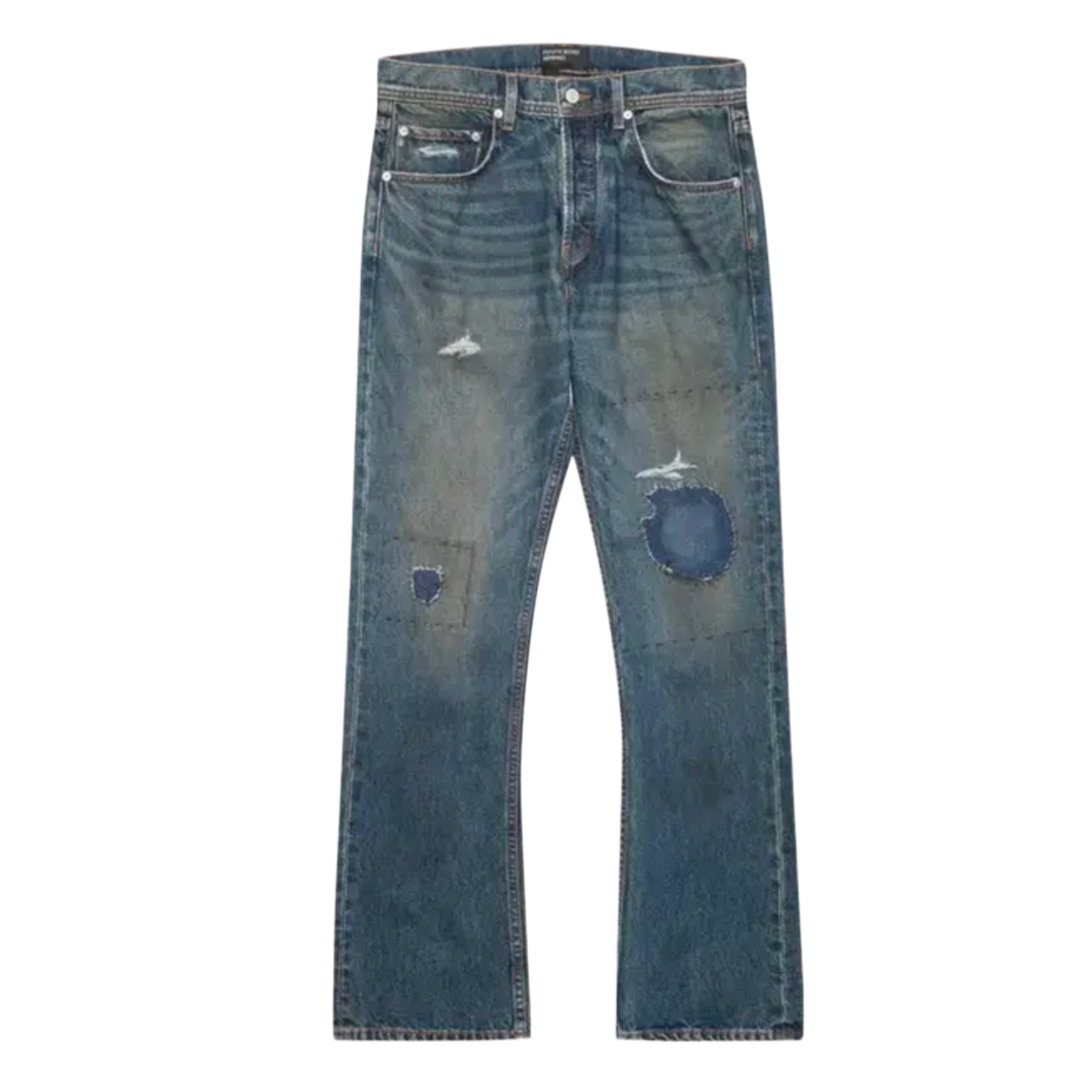 ENFANTS RICHES DÉPRIMÉS 'THRASHED PATCHES' BLUE JEANS