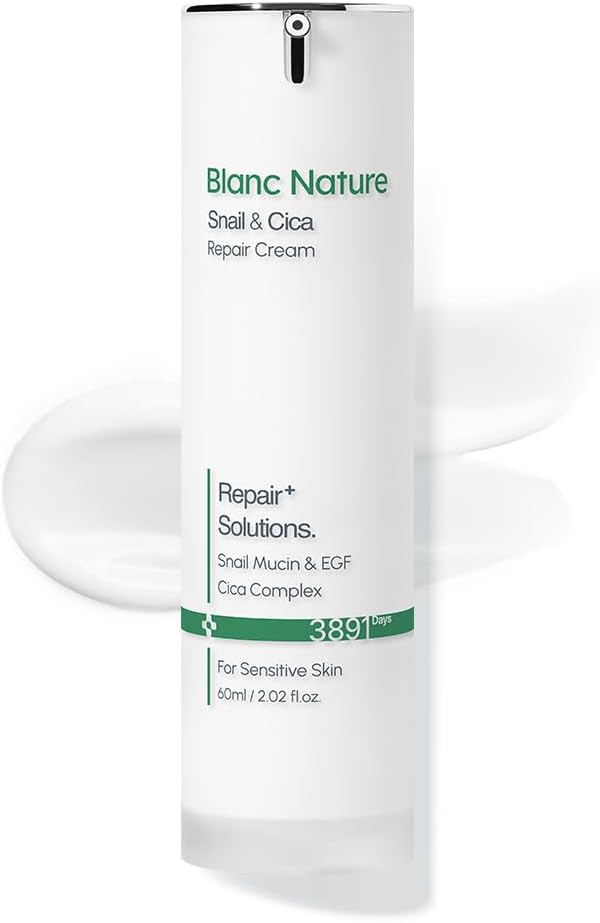 BLANC Official Deer Cream Containing Snail Extract, 2.1 fl oz (60 ml) / Korean Cosmetics Korean Skin Care Korean Cream