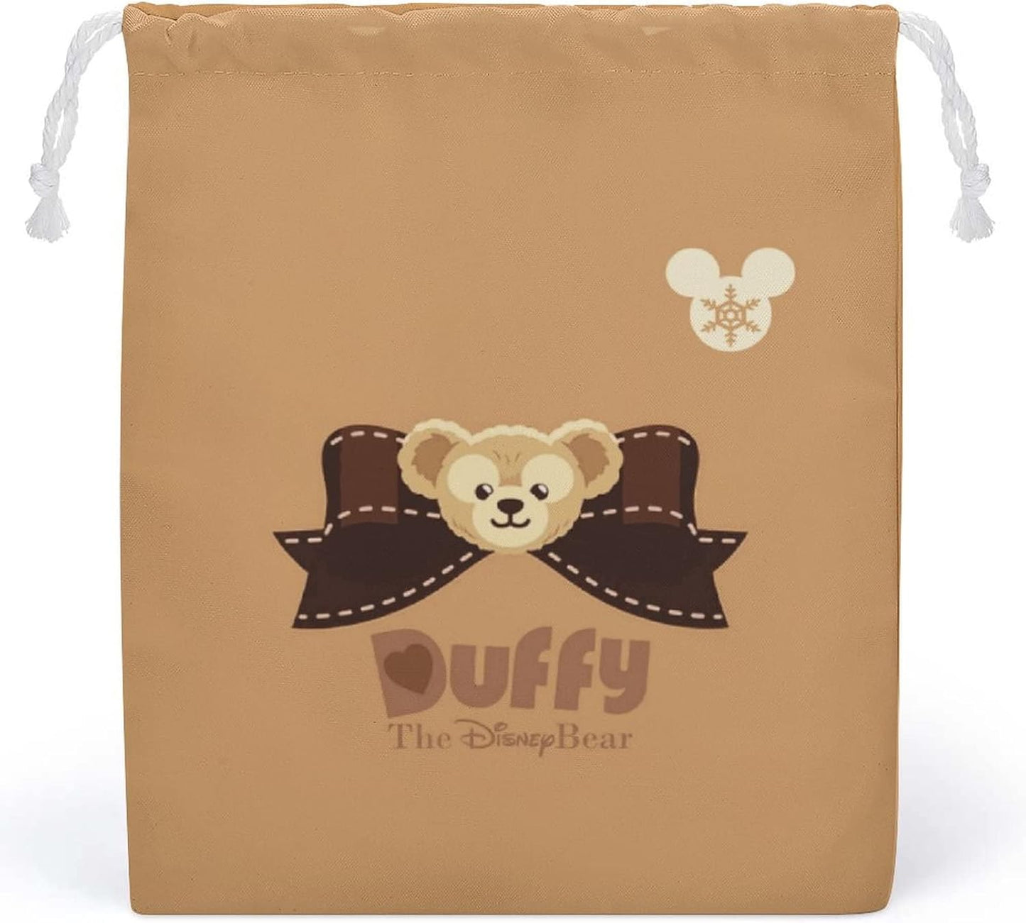Duffy Drawstring Bag, Lunch Bag, Storage Bag, 7.9 x 9.8 inches (20 x 25 cm), Travel Pouch, Cup Bag, Storage, Children, Lunch Box, Moiiss, Nursery School, Boys, Girls, Anime, Characters, Stylish, Cute