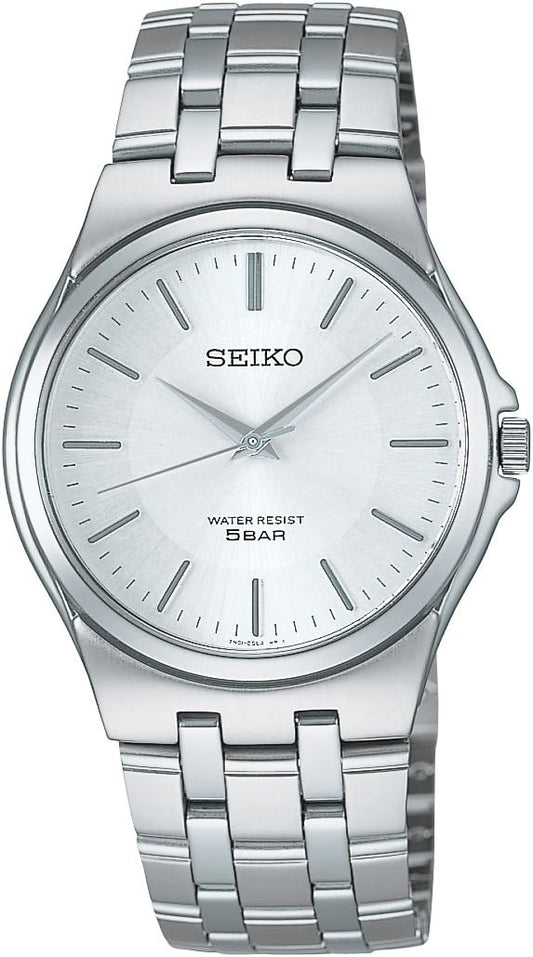 Seiko Selection Unisex Quartz, silver/white, watch