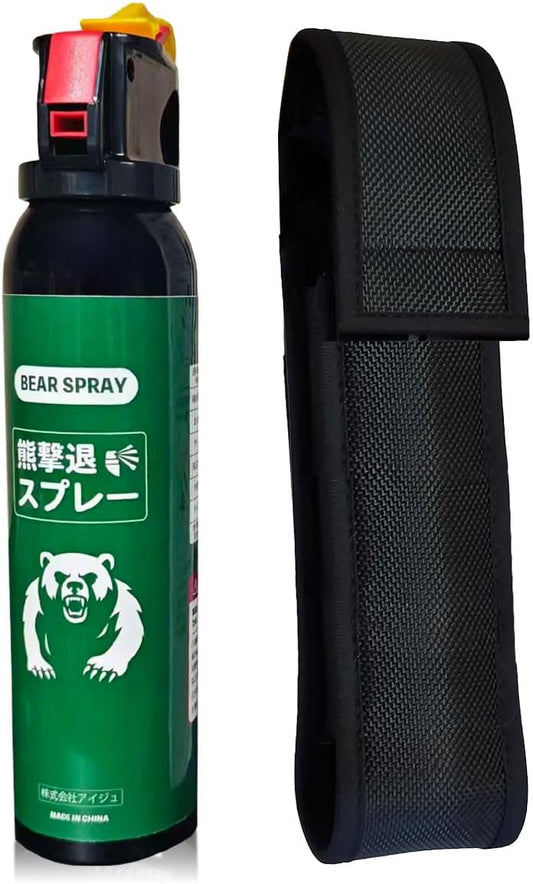 THREE STONE Bear Repellent Spray, Bear Repellent Spray, Bear Repellent Spray, Strong Spray, Large Capacity, Camping, Mountain Climbing, Outdoors, Bear Compatible, With Cell Phone Holder