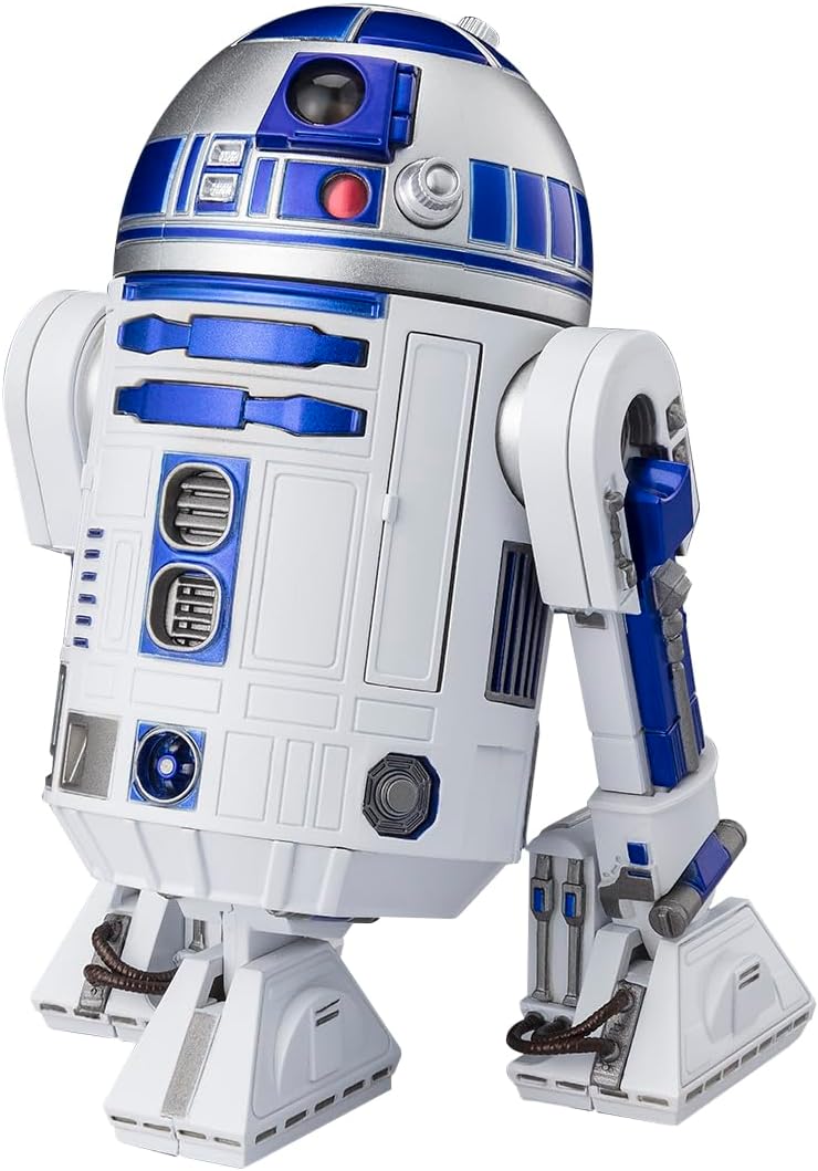 BANDAI SPIRITS S.H. Figuarts Star Wars R2-D2 Classic Ver., Approx. 3.5 inches (90 mm), ABS & PVC Pre-painted Action Figure