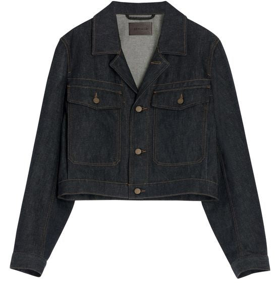 LEMAIRE Cropped denim jacket - Image 1