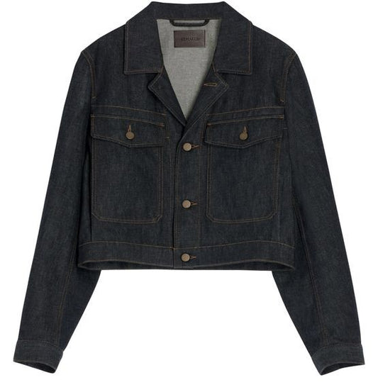 LEMAIRE Cropped denim jacket - Image 1