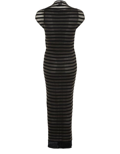 JEAN PAUL GAULTIER Mariniere stripes long dress - Image 1