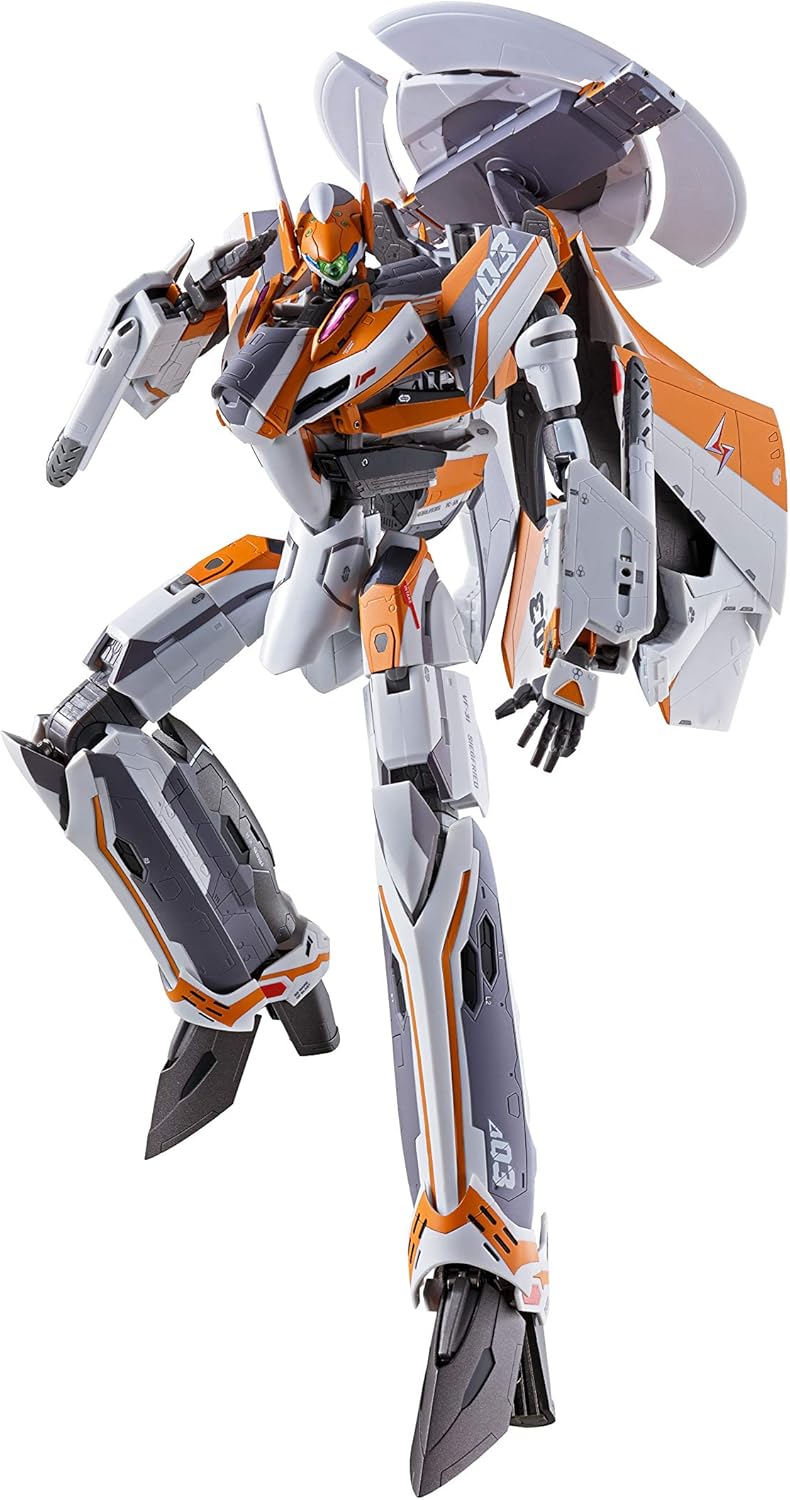 DX Chogokin Macross Delta VF-31E Siegfried (Chuck Mustang Machine) Approx. 7.1 inches (180 mm), ABS & PVC & Die Cast Pre-painted Action Figure