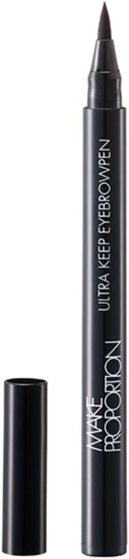 Makeup Proportions Ultra Keep Eyebrow Pen, TA Eyebrow Tint (Dark Brown) / Eyebrow Pen, Eyebrow Tint, Eyebrow Tint, Brush Pen Type, Made in Japan