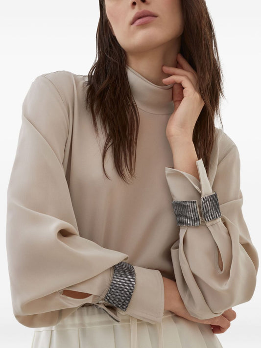 Brunello Cucinelli Silk Top - Image 1