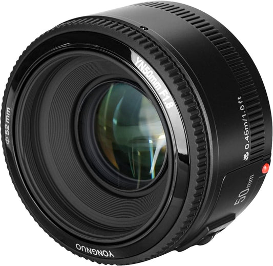 YONGNUO Canon YN50mm F1.8 Monofocal Lens Canon EF Mount Full Size Standard Lens