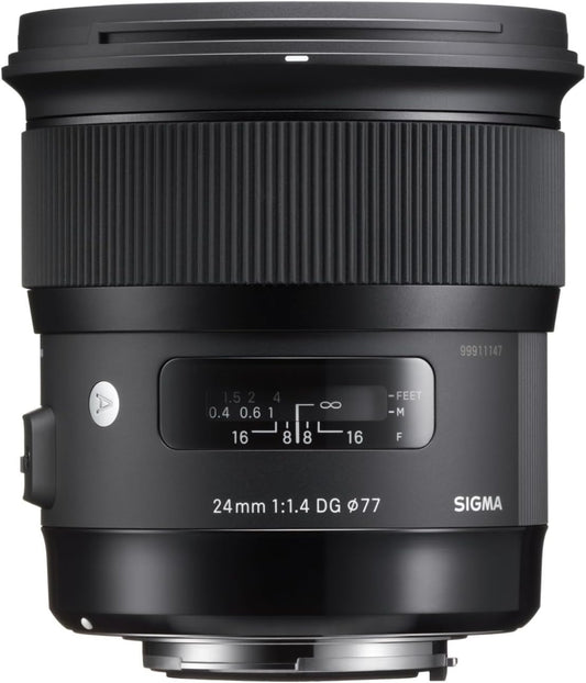 SIGMA Wide-angle lens Art 0.9 inches (24 mm) F1.4 DG HSM