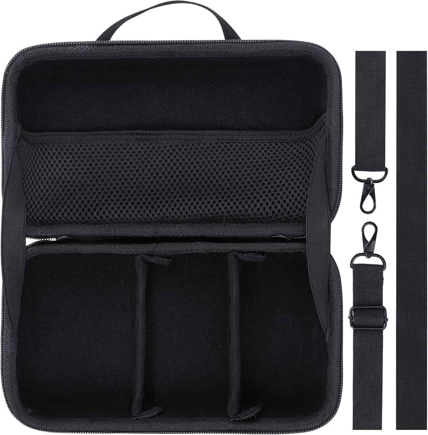 Lebakort Storage Case Compatible with Canon EOS 90D / 5D Mark IV / R6 Mark II / R5 / R50 / R7 / R8 / R100 / 2000D / Kiss X90 / Kiss X9i DSLR Camera Body Lens Kit
