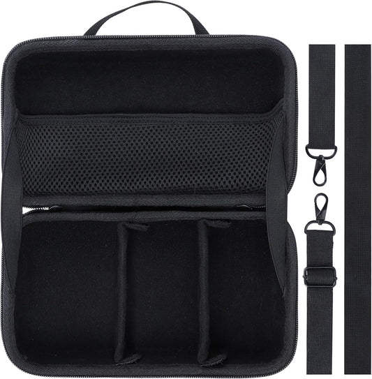 Lebakort Storage Case Compatible with Canon EOS 90D / 5D Mark IV / R6 Mark II / R5 / R50 / R7 / R8 / R100 / 2000D / Kiss X90 / Kiss X9i DSLR Camera Body Lens Kit