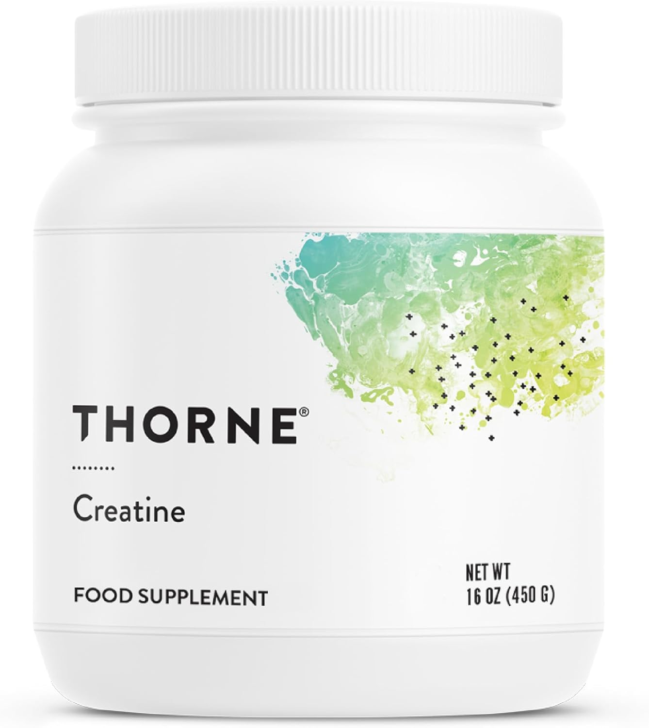 Thorne Creatine, Amino Acids, Exercise, Muscle, Cellular Energy, Cognitive Function Support - 450g - 90 Servings