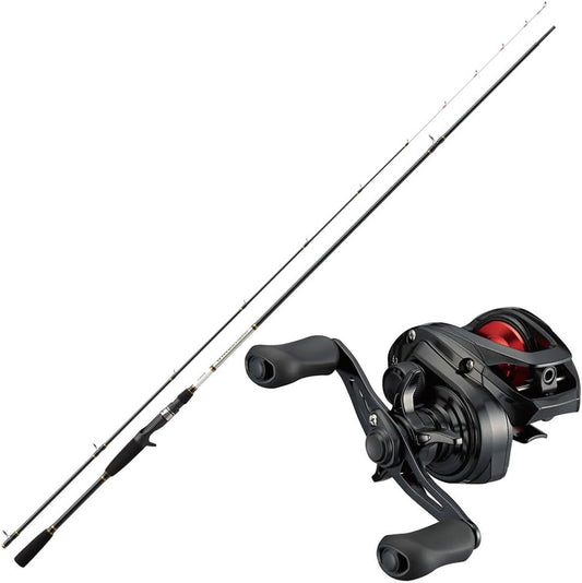 Prox Rivering Ayu RRA902MLC & Daiwa 23 PR100H (Right Handle Bait Reel, Ayuing Rod, Fishing) (Large Item A)