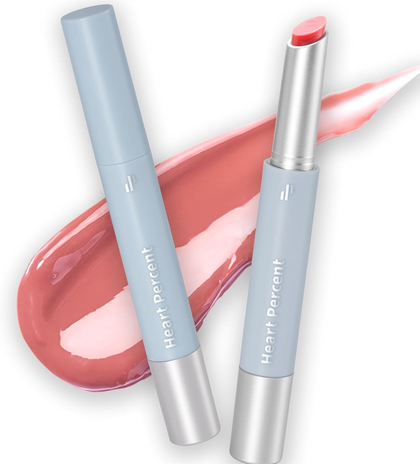 Heart Percent Dote On Mood Dewy Melting Lipstick Color Lip Balm (02. Lively Pink)