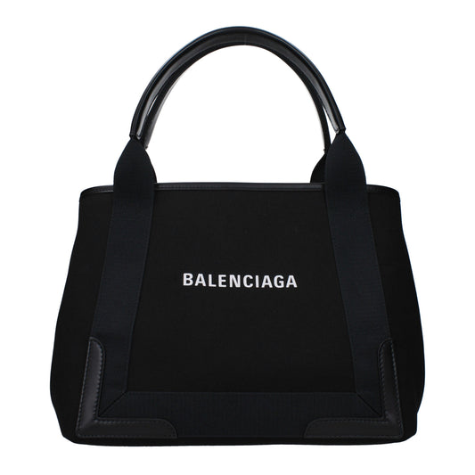 Balenciaga バレンシアガハンドバッグ女性ファブリックブラック/ブラック - Image 1