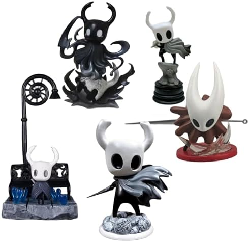 HAOJE 05 Hollow Knight Figure, Nendoroid Doll, PVC & ABS, Painted Finished Product, Cute, Decoration, Accessories, Games, Keepsakes, Popular, Everyday Use, Cute Goods, Fashionable, Birthday Gift