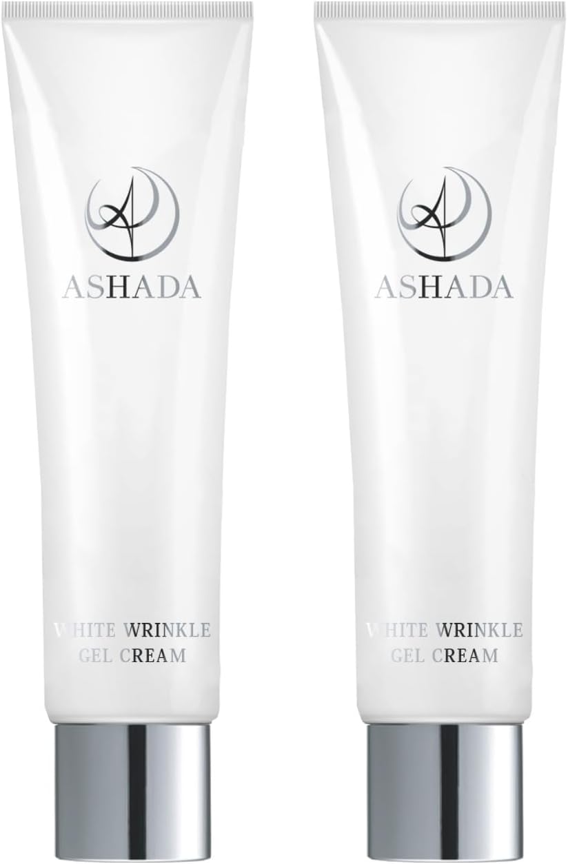 (Quasi-drug) ASHADA-Ashada White Cream 1.1 oz (30 g) Niacinamide Dipotassium Glycyrrhizinate Blending, Stain Prevention, Wrinkle Improvement, Medicated Wrinkle Improvement Cream, (2 Piece), Respect