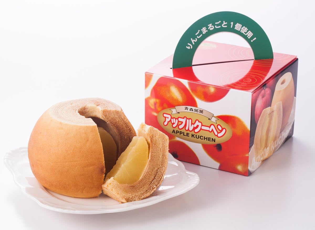 [Komukai Confectionery] Apple Kuchen, Set of 2, Aomori