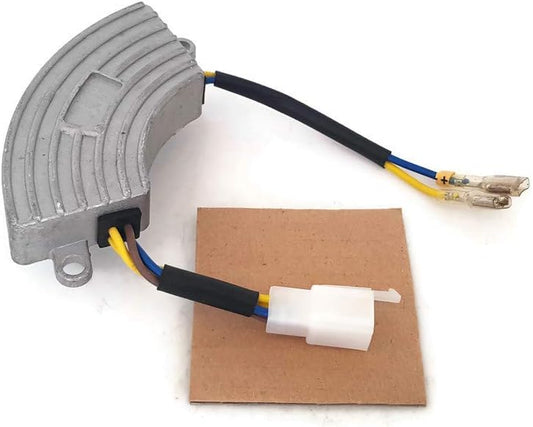 ITACO Diesel Motor 250V 220uF 2KW-3KW AVR Automatic Voltage Regulator Rectifier Generator 2KVA-3KVA Aluminum Half Moon Chinese Engine